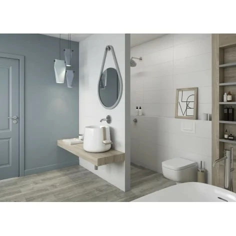 5902610503672 sklep białe płytki flizy inwestycyjne PARADYŻ Neve Bianco Ściana Mat. 30x60 S---300X600-1-NEVE.BI--M2