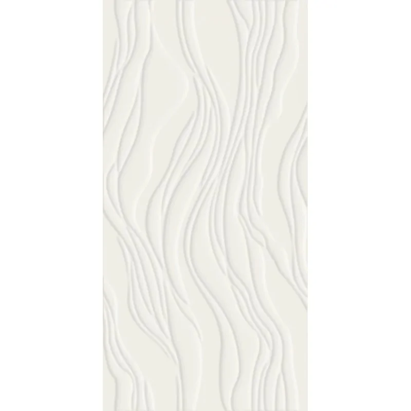 5902610517846 PARADYŻ Neve Bianco Ściana Struktura Rekt. Połysk 29,8x59,8 30x60 SSR-298X598-1-NEVE.BI---B