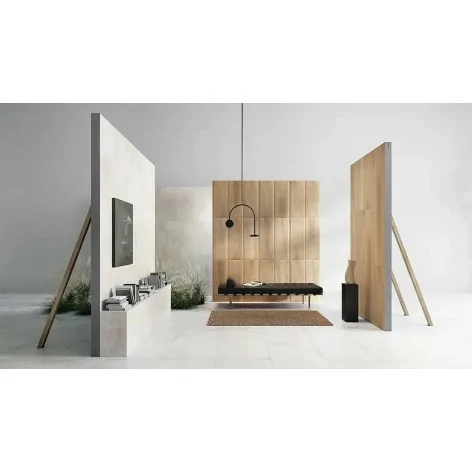 5900199267008 TUBĄDZIN Pure Wood Beige STR Płytka Ścienna Rekt. Mat. 32,8x89,8 30x90 PS-01-326-0328-0898-1-013