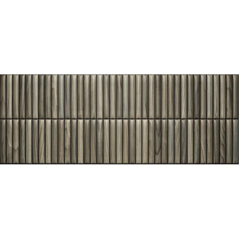 5900199267060 TUBĄDZIN Pure Stick Wood STR Płytka Ścienna Rekt. Mat. 32,8x89,8 30x90 PS-01-326-0328-0898-1-019