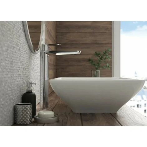 5907650829843 DEANTE Alpina Bateria Umywalkowa Wysoka ECO-aerator 4.5 l/min Chrom BGAE020K sklep baterie łazienkowe
