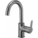5908212097700 sklep baterie DEANTE Arnika Bateria Umywalkowa Stojąca Titanium BQA_D24M szara