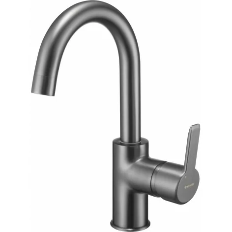 5908212097700 sklep baterie DEANTE Arnika Bateria Umywalkowa Stojąca Titanium BQA_D24M szara