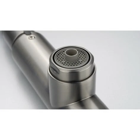 5907650864059 DEANTE Eridan Bateria Kuchenna z Podłączeniem do Filtra Wody z Wyciąganą Wylewką TITANIUM BRE_D75M