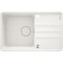 5907650831020 Sklep Baterie DEANTE Momi Zlewozmywak Granitowy 1-Komorowy z Ociekaczem Alabaster ZKM_A113