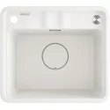 5907650831075 sklep Baterie Online DEANTE Momi Zlewozmywak Granitowy 1-Komorowy Alabaster ZKM_A103