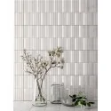 5900199269972 DOMINO (Tubądzin) Linea White GLOSSY Płytka Ścienna Rekt. Połysk 29,8x59,8 30x60 PS-02-634-0298-0598-1-001