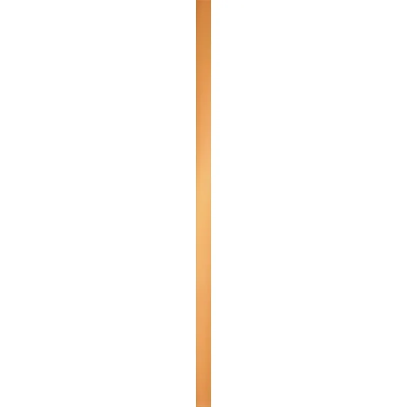 LS-02-588-0608-0023-1-013 DOMINO (Tubądzin) Copper Glossy Listwa Ścienna Połysk 60,8x2,3 5903238061674