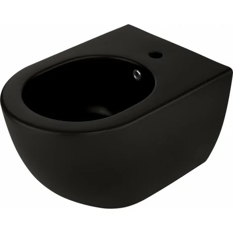 5907650874621 DEANTE Peonia Bidet Wiszący Czarny / Nero CDE_NBPW Miska bidetowa czarny mat