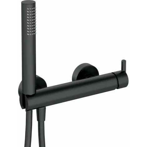 5907650818540 DEANTE Silia Bateria Prysznicowa z Zestawem Prysznicowym Czarna Nero BQS_N41M Sklep Baterie