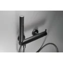 5907650818540 DEANTE Silia Bateria Prysznicowa z Zestawem Prysznicowym Czarna Nero BQS_N41M Sklep Baterie