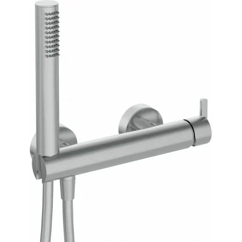 Sklep baterie 5907650818564DEANTE Silia Bateria Prysznicowa z Zestawem Prysznicowym Stal Szczotkowana BQS_F41M