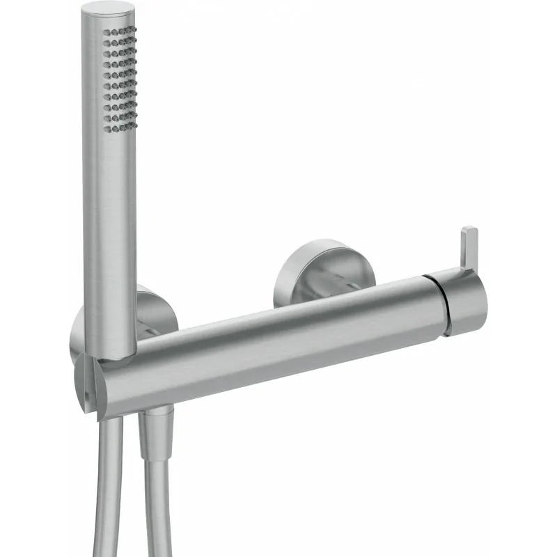 Sklep baterie 5907650818564DEANTE Silia Bateria Prysznicowa z Zestawem Prysznicowym Stal Szczotkowana BQS_F41M