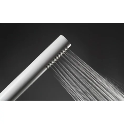 5907650858409 Sklep Baterie DEANTE Silia Bateria Prysznicowa z Zestawem Prysznicowym Biała Bianco BQS_A41M