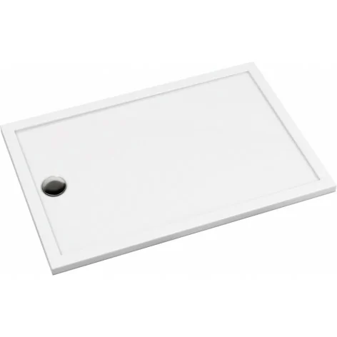 5907650872283 Sklep Brodziki DEANTE Prizma Brodzik Akrylowy Prostokątny Biały 120x80 cm KTJ_084B Baterie Sklep