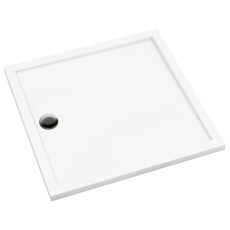 5907650872207 sklep brodziki DEANTE Prizma Brodzik Akrylowy Kwadratowy Biały 80 cm KTJ_082B sklep baterie