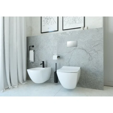 5908212071199 DEANTE Anemon Zero Zestaw WC podtynkowy 6 w 1 Chrom + Biały CDZS6ZPW Stelaże podtynkowe