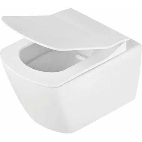 5907650820413 DEANTE Anemon Miska WC z deską bezkołnierzowa Biała Biały CDZD6ZPW MISKI WC