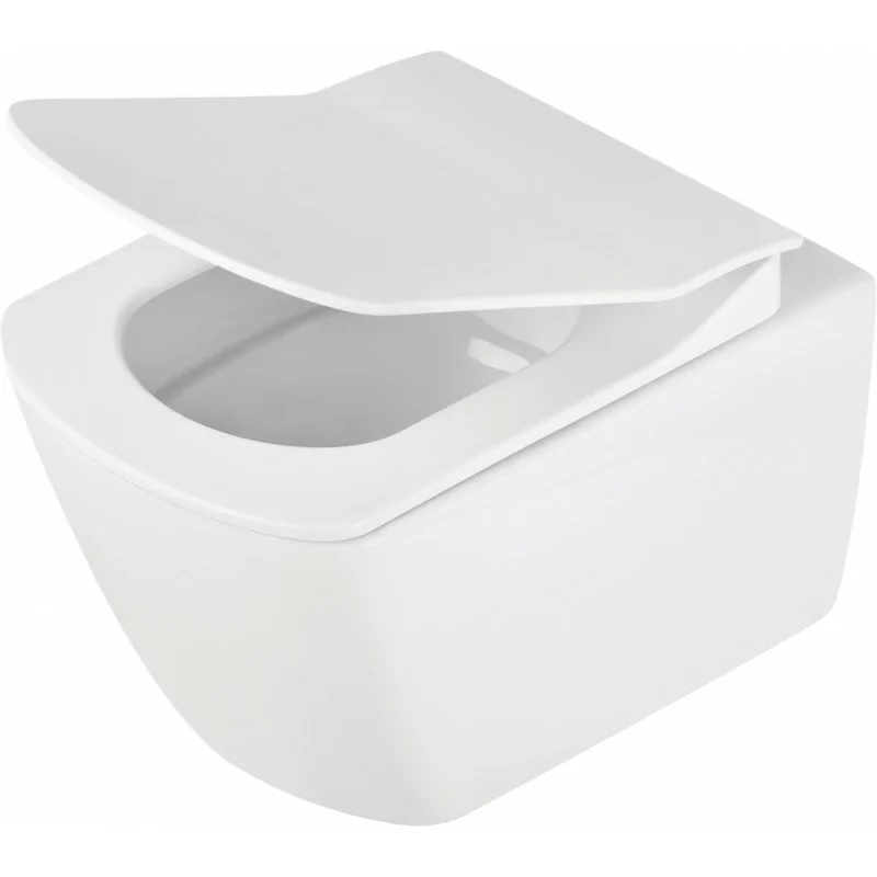 5907650820413 DEANTE Anemon Miska WC z deską bezkołnierzowa Biała Biały CDZD6ZPW MISKI WC