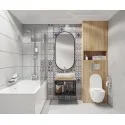 5907650877479 DEANTE Peonia Miska WC Wisząca z Deską Bezkołnierzowa Biała CDED6ZPW MISKI WC