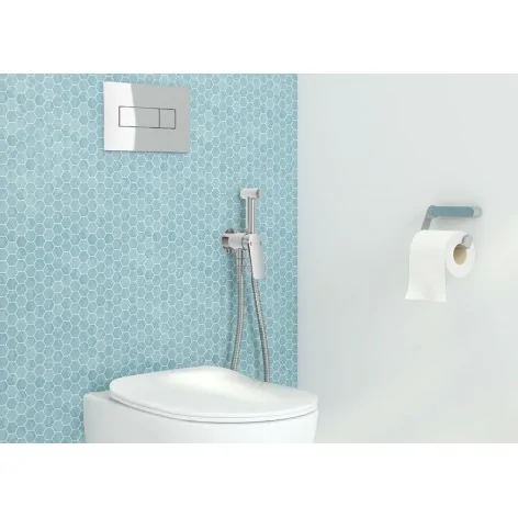 5908212067314 DEANTE Peonia Zestaw WC Podtynkowy 6 w 1 Chrom + Biały CDES6ZPW Miski WC Stelaże Podtynkowe