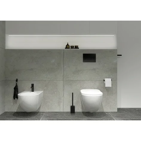 5908212083352 DEANTE Peonia Zestaw WC Podtynkowy 6 w 1 Nero + Biały CDEN6ZPW MISKI WC STELAŻE PODTYNKOWE