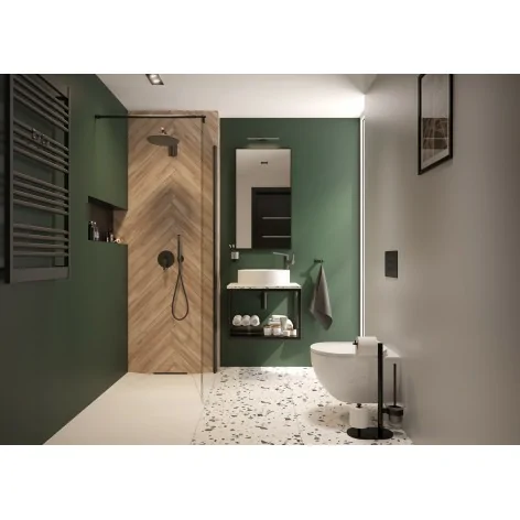 5908212083352 DEANTE Peonia Zestaw WC Podtynkowy 6 w 1 Nero + Biały CDEN6ZPW MISKI WC STELAŻE PODTYNKOWE