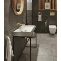 5907650811190 DEANTE Peonia Zestaw WC podtynkowy 6 w 1 Złoty + Biały CDEZ6ZPW Miski WC Stelaże podtynkowe
