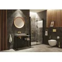 5907650811190 DEANTE Peonia Zestaw WC podtynkowy 6 w 1 Złoty + Biały CDEZ6ZPW Miski WC Stelaże podtynkowe