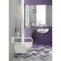 5908212068342 DEANTE Vital Zestaw WC podtynkowy 6 w 1 Chrom + Biały CDVS6WPW Miski WC dla niepełnosprawnych