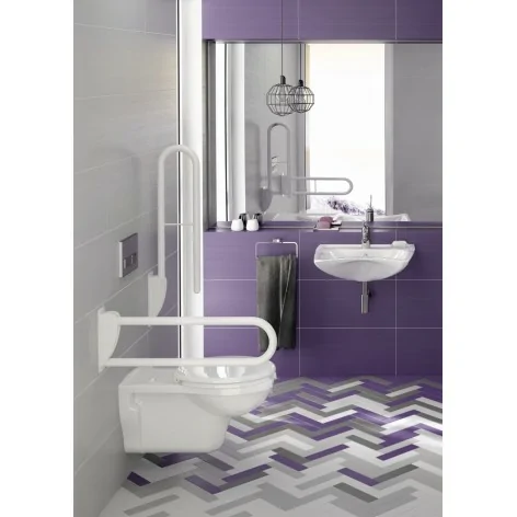 5908212068342 DEANTE Vital Zestaw WC podtynkowy 6 w 1 Chrom + Biały CDVS6WPW Miski WC dla niepełnosprawnych