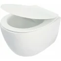 5907650813248 DEANTE Silia Miska WC Wisząca z Deską Bezkołnierzowa Biała CDLD6ZPW Miski WC