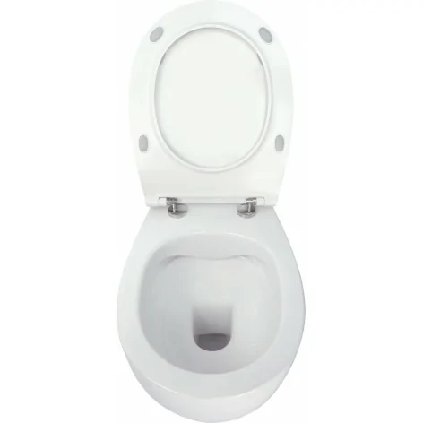 5907650813248 DEANTE Silia Miska WC Wisząca z Deską Bezkołnierzowa Biała CDLD6ZPW Miski WC