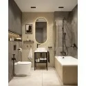 5907650819301 DEANTE Silia Zestaw WC Podtynkowy 6 w 1 Nero + Biały CDLN6ZPW Miski WC Stelaże Podtynkowe