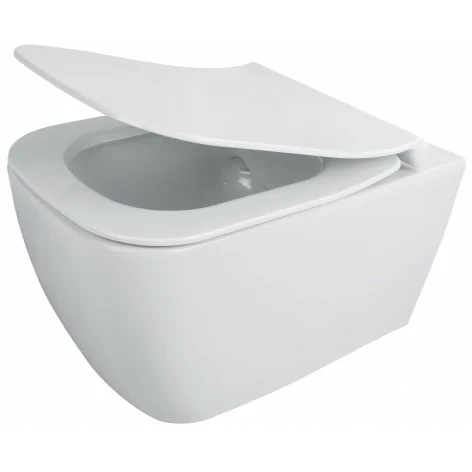 5907650813231 DEANTE Hiacynt NEW Miska WC Wisząca z Deską Bezkołnierzowa Biała CDYD6ZPW MISKI WC Stelaże podtynkowe