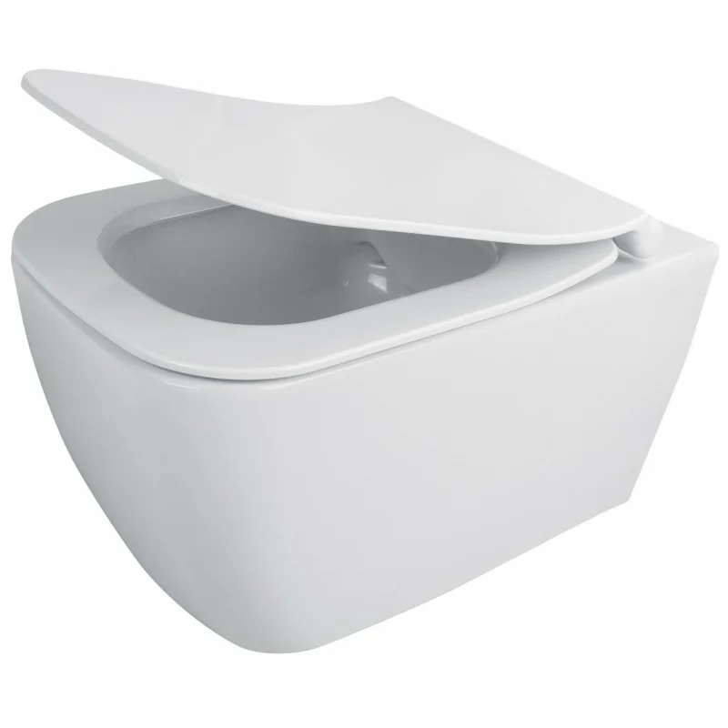 5907650813231 DEANTE Hiacynt NEW Miska WC Wisząca z Deską Bezkołnierzowa Biała CDYD6ZPW MISKI WC Stelaże podtynkowe