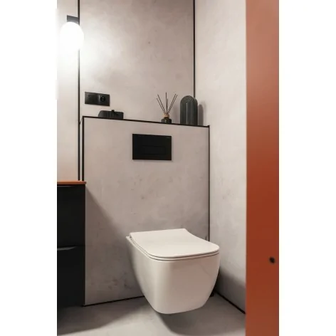 5907650813231 DEANTE Hiacynt NEW Miska WC Wisząca z Deską Bezkołnierzowa Biała CDYD6ZPW MISKI WC Stelaże podtynkowe