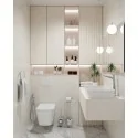5907650819387 DEANTE Hiacynt New Zestaw WC Podtynkowy 6 w 1 Biała Biała CDYA6ZPW Miski WC Stelaże podtynkowe