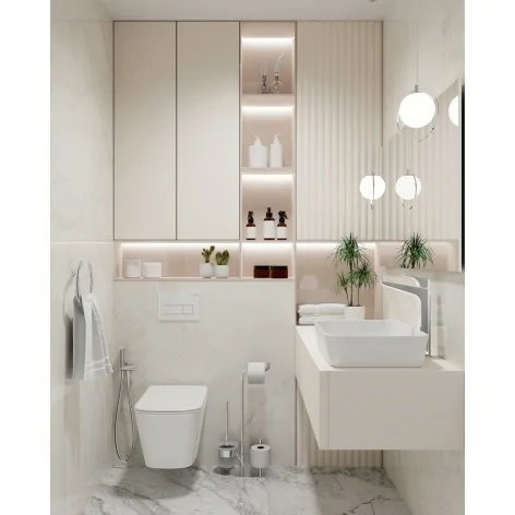 5907650819387 DEANTE Hiacynt New Zestaw WC Podtynkowy 6 w 1 Biała Biała CDYA6ZPW Miski WC Stelaże podtynkowe