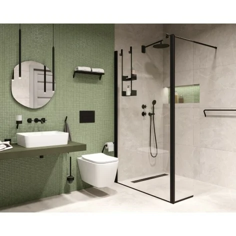 5907650819356 DEANTE Hiacynt New Zestaw WC podtynkowy 6 w 1 Nero + Biały CDYN6ZPW Miski WC Stelaże Podtynkowe