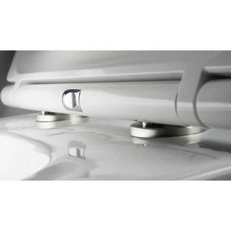 5907650863564 DEANTE Round Miska WC z Deską Bezkołnierzowa Biała CGRD6ZPW MISKI WC
