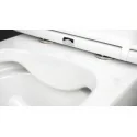 5907650863564 DEANTE Round Miska WC z Deską Bezkołnierzowa Biała CGRD6ZPW MISKI WC