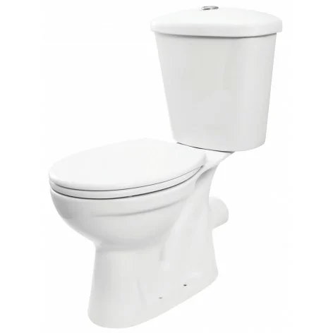 5907650868859 DEANTE Funkia Miska WC Kompakt - Odpływ Poziomy Biała CDFD6LPS MISKI WC