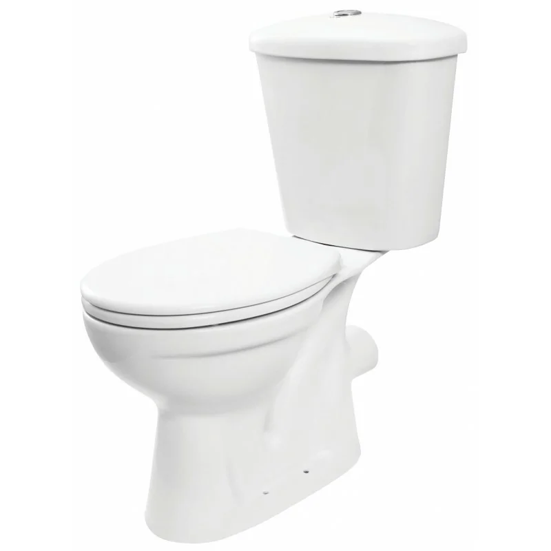 5907650868859 DEANTE Funkia Miska WC Kompakt - Odpływ Poziomy Biała CDFD6LPS MISKI WC