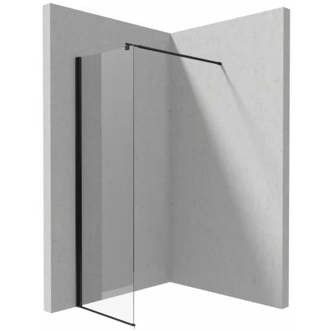 5907650810629 DEANTE Kerria Plus Ścianka Prysznicowa 70 cm Nero + Szkło Transparentne KTS_N37P