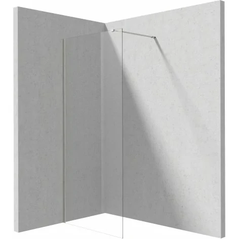 5907650839347 DEANTE Prizma Ścianka Prysznicowa Walk-in 90 cm Chrom + Szkło Transparentne KTJ_039P