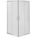 5908212008775 DEANTE Funkia Kabina Prysznicowa Kwadratowa 80x80 cm Chrom + Szkło Szronione KYC_642K