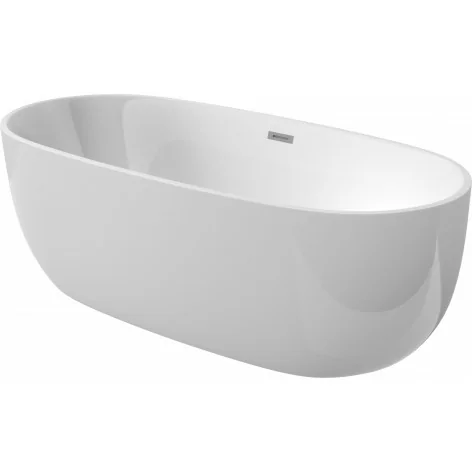 5908212090695 DEANTE Alpina Wanna Akrylowa Wolnostojąca Owalna - 150 cm KDU_015W BIAŁA