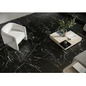 5903313331074 CERRAD (La Mania) Marmo Morocco Black Gres Rekt. Poler 79,7x79,7 80x80 czarny kamień marmur