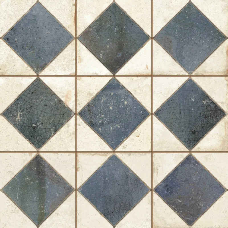 Sklep Płytki Flizy Terakota PERONDA FS Arles Blue LT Płytka Podłogowa Patchwork 33x33 hiszpańskie płytki patchworkowe